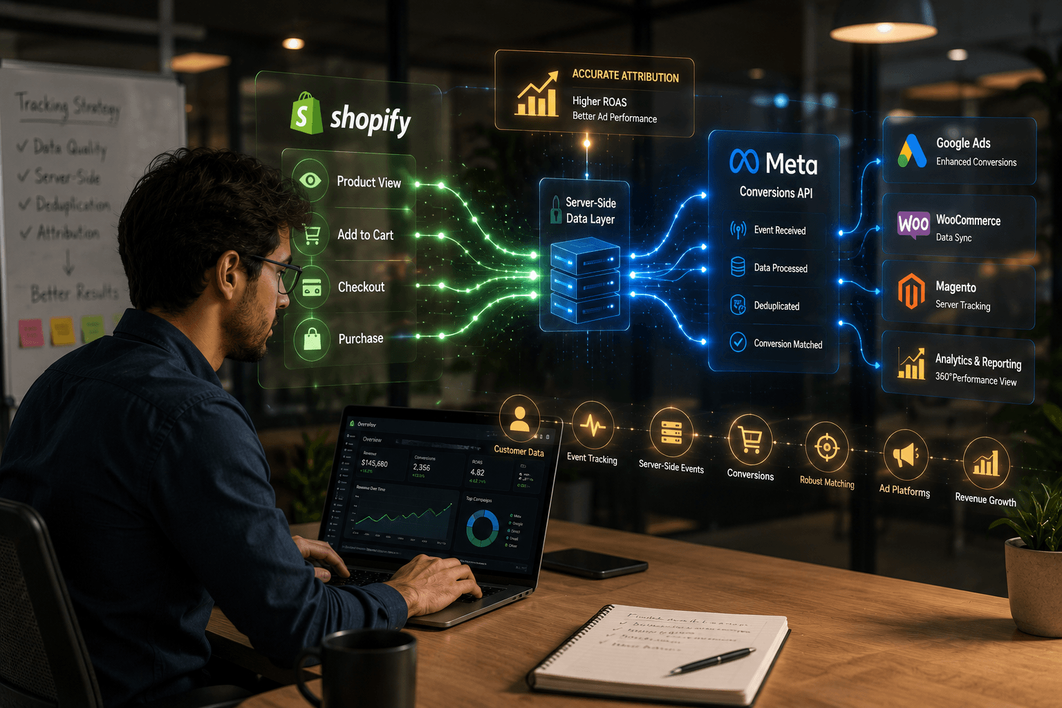 How to Structure Shopify and Meta CAPI Data Flows for Consistent Paid Ad Attribution