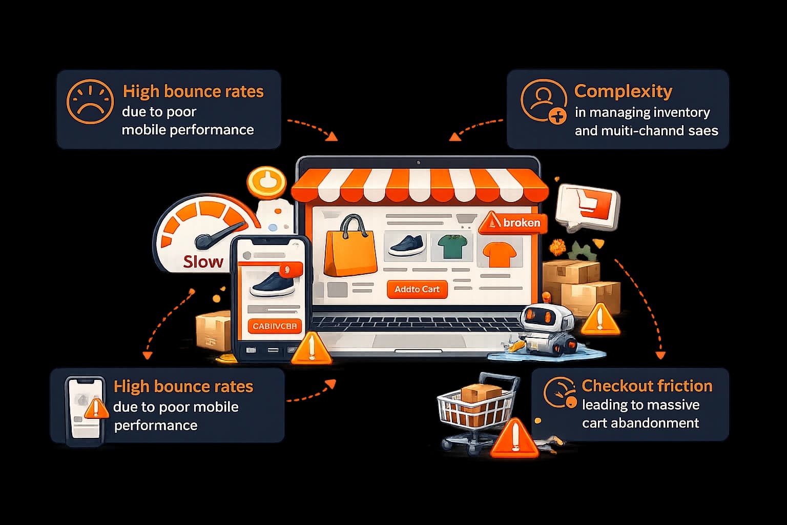 Your Shopify store is leaking revenue. Most agencies won't tell you why. - D2C Business Challenge